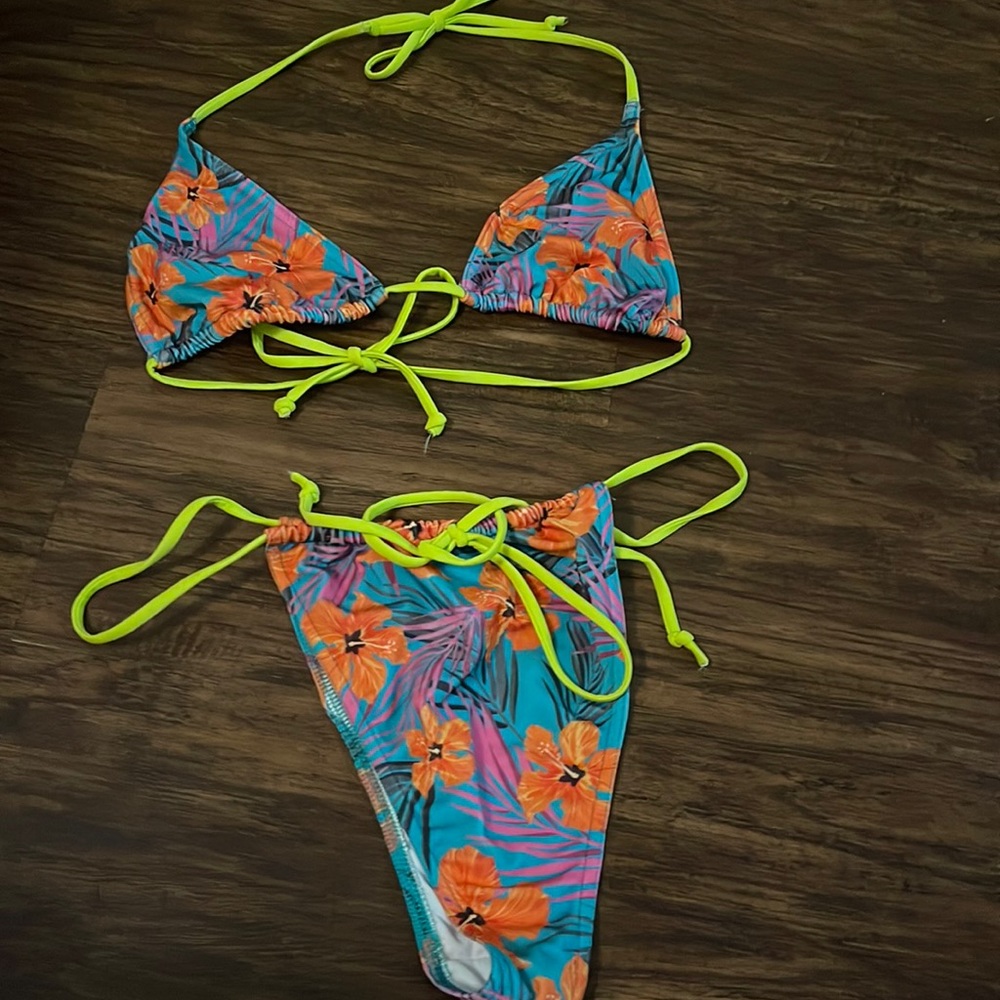 Pretty Little Thing Bikini Top and Bottom